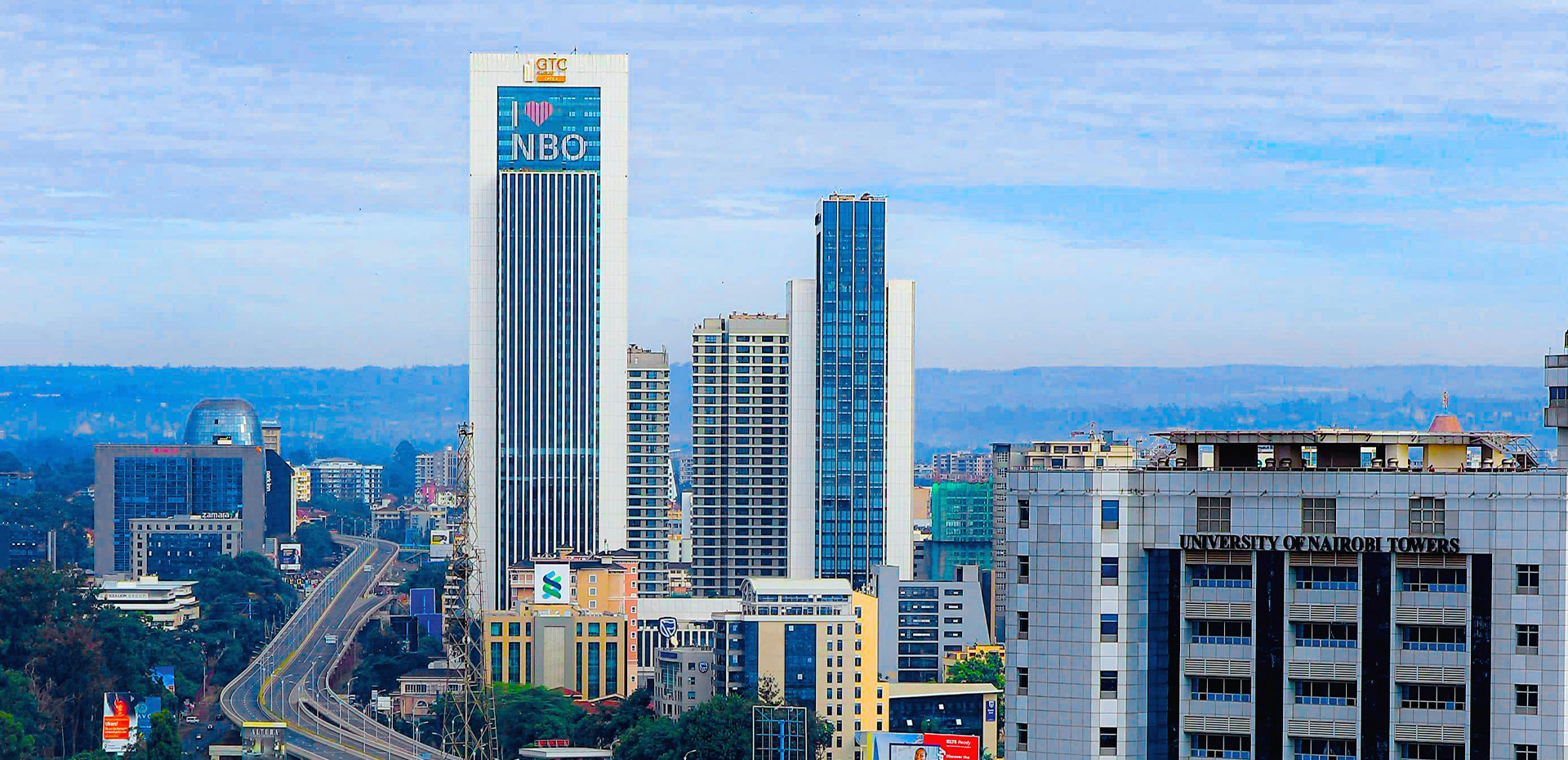 Nairobi skyline